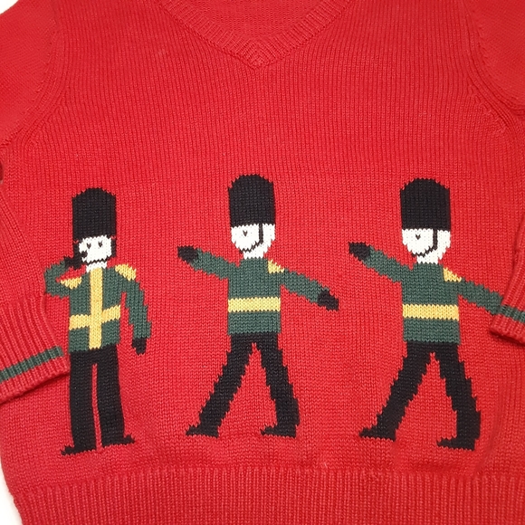 Class Club Christmas sweater red size 4 - Picture 2 of 4